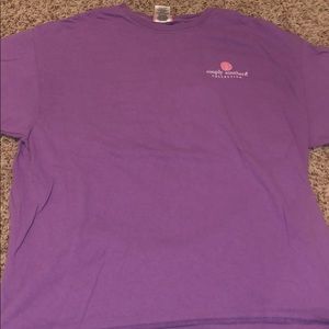 purple simply southern t-shirt